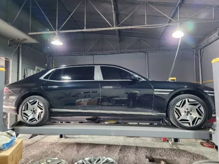 광주 타이어 휠복원 첨단휠복원 제네시스 G90 20인치 순정휠복원 / 광주 광산구