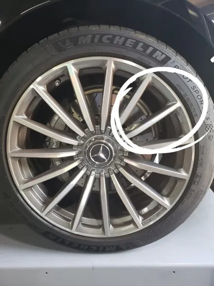 벤츠 GT 43 AMG 순정 20인치 다이아몬드 컷팅휠복원 / 광주 광산구