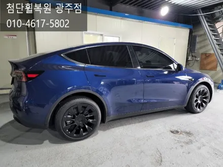 테슬라 MODEL-Y 순정20인치 휠복원 / 광주 광산구