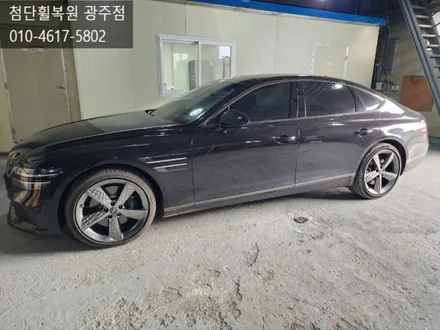 제네시스 GV80 20인치 순정크롬휠복원 / 광주 광산구