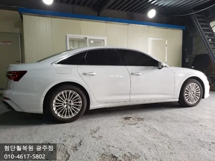 아우디 A6 18인치 순정휠 도장복원 / 광주 광산구
