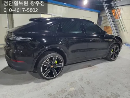 포르쉐 카이엔 순정휠22인치 하이브리드형 다이아몬드 컷팅휠복원 / 광주 광산구