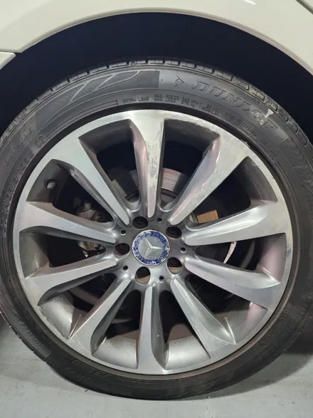 광주휠복원 첨단휠복원 벤츠 CLS350 컷팅휠복원 / 광주 광산구