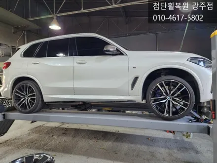 BMW X5 순정 22인치 다이아몬드컷팅휠복원 / 광주 광산구