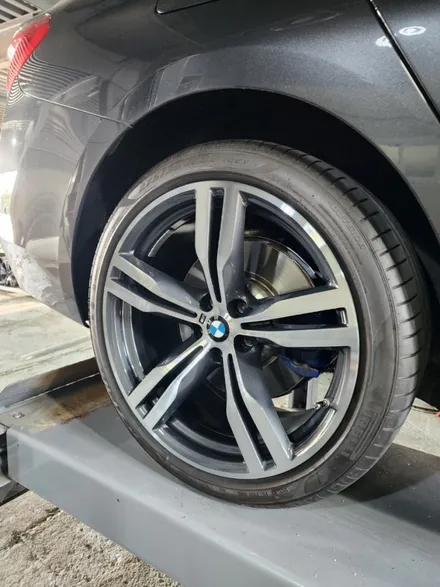 BMW 7시리즈 순정20인치 컷팅휠복원 / 광주 광산구
