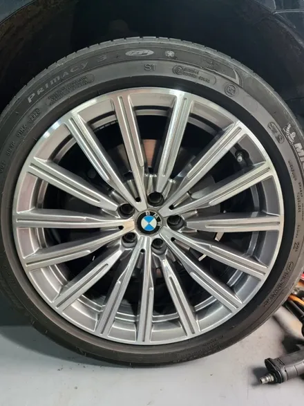 BMW6시리즈 순정 19인치 다이아몬드컷팅휠복원 / 광주 광산구