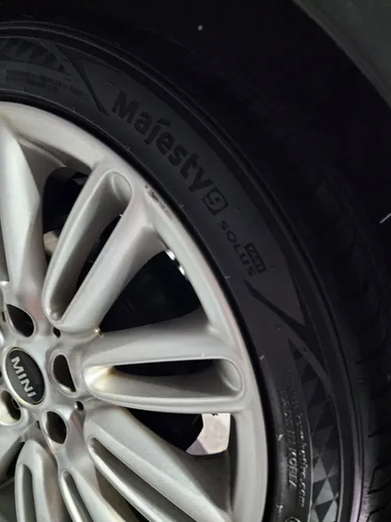 광주타이어 휠복원 첨단휠복원 BMW미니쿠퍼 18인치 도장휠복원 / 광주 광산구