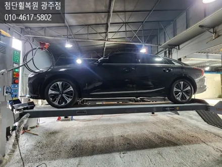 기아 K8 순정 18인치 컷팅휠복원 / 광주 광산구