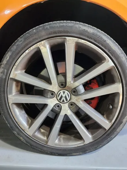 GOLF GTI 순정 18인치 컷팅휠복원 / 광주 광산구