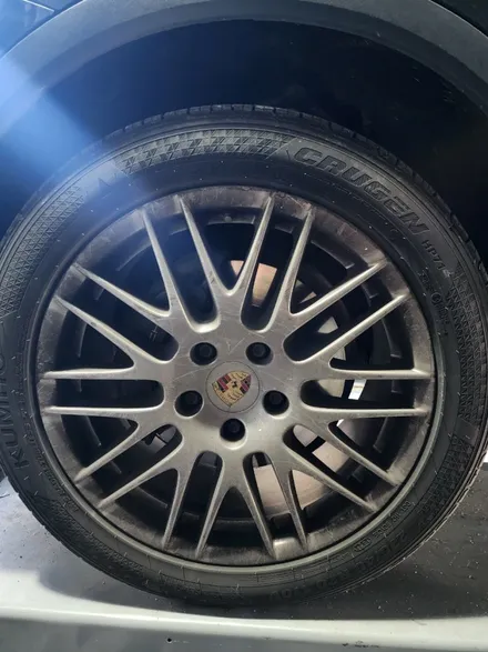 광주휠복원 휠수리 첨단휠복원광주점 포르쉐 Cayenne S 20인치 도장휠복원 / 광주 광산구