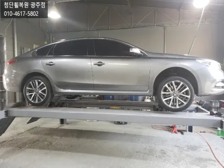 르노 삼성 SM5 18인치 순정휠 다이아몬드 컷팅휠복원 / 광주 광산구