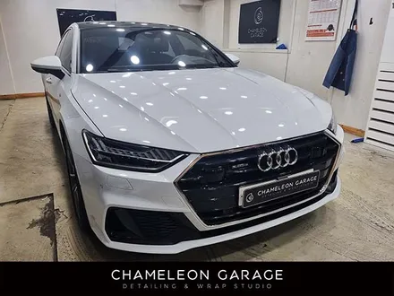 카멜레온게러지[AUDI A7 크롬죽이기] 노원광택,PPF,디테일링,노원랩핑,랩핑,유리막코팅,노원세차,부분랩핑,사이드데칼,사이드스컷,디퓨저,디퓨저 랩핑 / 서울 노원구