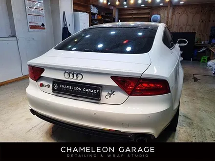 카멜레온게러지[Audi A7 사틴화이트 전체랩핑] 노원광택,PPF,디테일링,노원랩핑,랩핑,유리막코팅,노원세차,부분랩핑,사이드데칼,사이드스컷,디퓨저,디퓨저 랩핑 / 서울 노원구