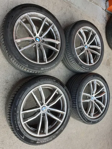 대구 휠복원-[신형BMW5 순정G30휠 고스트크롬 색상 휠도색]휠수리, 대구 자동차 휠 / 대구 동구 동호동