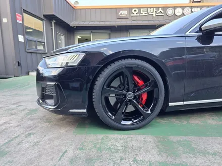 대구 자동차 휠복원 휠도색 휠수리 - [아우디 S8 순정 21인치 휠 블랙유광 색상 휠복원] 대구 자동차 휠 / 대구 동구 동호동