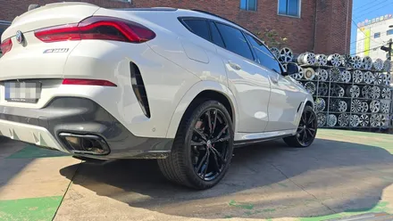 대구 자동차 휠복원 휠도색 휠수리 - [BMW X6 M50i 순정 22인치 블랙유광 휠복원] 대구 자동차 휠 / 대구 동구 동호동