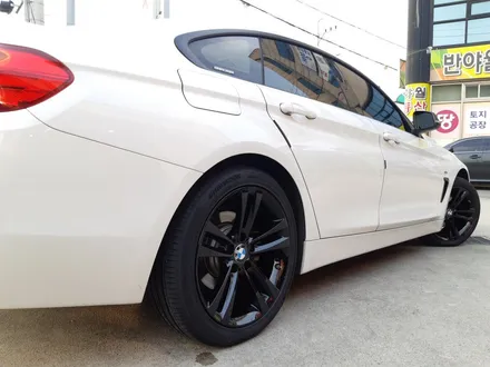 대구휠도색[BMW420D 그란쿠페 18인치 순정휠 블랙유광 색상 휠복원]휠수리, 대구 자동차 휠 / 대구 동구 동호동