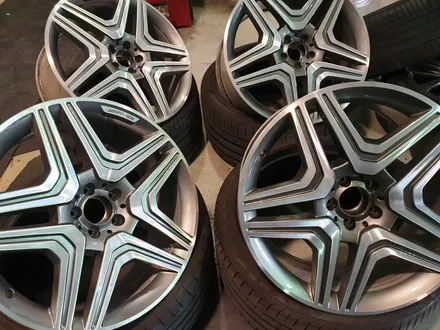 대구 휠수리-[벤츠 ML63 AMG 순정휠 다이아몬드컷팅 휠복원]휠도색/대구 자동차 휠 / 대구 동구 동호동
