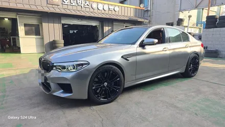 대구 자동차 휠복원 휠도색 휠수리 - [BMW M5 순정 20인치 블랙유광 휠복원] 대구 자동차 휠 / 대구 동구 동호동