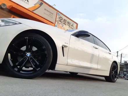 대구휠도색[BMW420D 그란쿠페 18인치 순정휠 블랙유광 색상 휠복원]휠수리, 대구 자동차 휠 / 대구 동구 동호동