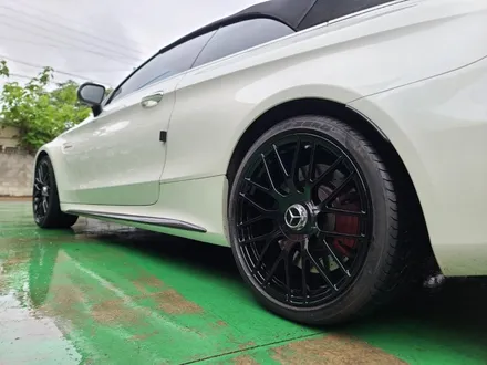 대구휠도색-[벤츠 C63 AMG 순정휠 블랙유광 색상 휠복원]휠수리/대구 자동차 휠 / 대구 동구 동호동