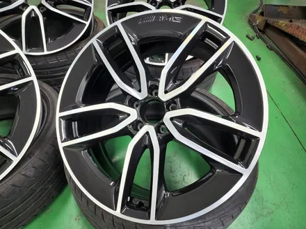 대구자동차휠복원-[벤츠E53AMG 순정휠 블랙유광색상 다이아몬드컷팅 투톤휠 휠복원]휠수리/휠도색/대구자동차휠 / 대구 동구 동호동