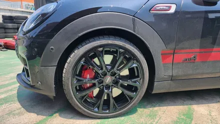 대구 자동차 휠복원 휠도색 휠수리-[BMW 미니 클럽맨 순정휠 블랙유광 색상 휠도색]대구 자동차 휠 / 대구 동구 동호동