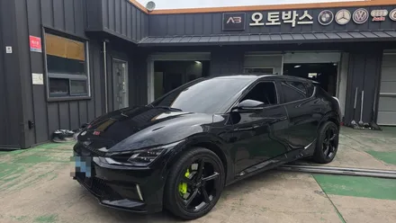 대구 자동차 휠복원 휠도색 휠수리 - [기아 EV6 GT 순정 21인치 블랙유광 휠복원] 대구 자동차 휠 / 대구 동구 동호동