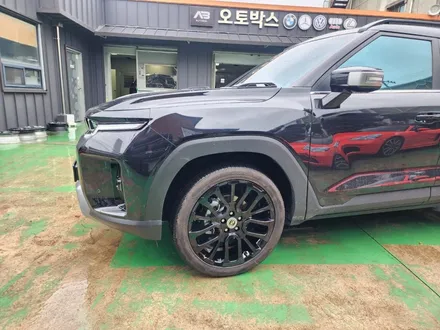 대구 자동차 휠복원 휠도색 휠수리-[KG모빌리티 토레스 순정휠 블랙유광 색상 휠도색]대구 자동차 휠 / 대구 동구 동호동