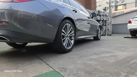 대구 자동차 휠복원 휠도색 휠수리 - [벤츠 CLS 400d 순정 19인치 다이아몬드 컷팅 휠복원] 대구 자동차 휠 / 대구 동구 동호동