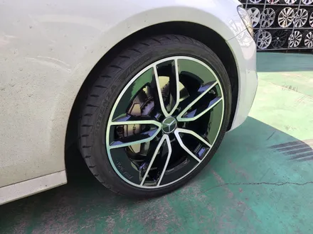 대구자동차휠복원-[벤츠E53AMG 순정휠 블랙유광색상 다이아몬드컷팅 투톤휠 휠복원]휠수리/휠도색/대구자동차휠 / 대구 동구 동호동