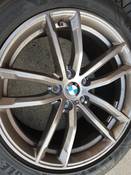 대구휠도색-[신형 BMW5시리즈 순정휠 블랙유광 색상 휠복원]휠수리, 대구 자동차 휠 / 대구 동구 동호동