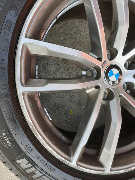대구 휠복원-[신형BMW5 순정G30휠 고스트크롬 색상 휠도색]휠수리, 대구 자동차 휠 / 대구 동구 동호동