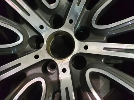 대구 자동차 휠도색-[BMW7 19인치휠 고스트크롬 색상 휠복원]휠수리, 대구 자동차 휠 / 대구 동구 동호동