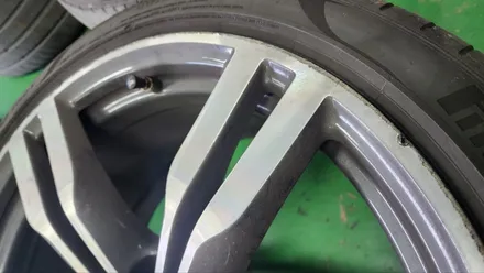 대구 휠복원-[BMW 6GT 순정 다이아몬드 컷팅 투톤휠 휠수리]휠도색/대구 자동차 휠 / 대구 동구 동호동