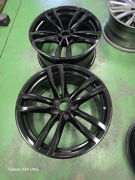 대구 자동차 휠복원 휠도색 휠수리 - [BMW 6GT 순정 19인치 블랙폴리쉬 휠복원] 대구 자동차 휠 / 대구 동구 동호동