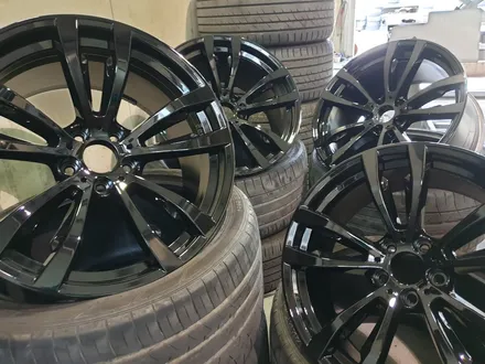 대구휠수리-[BMW X5 순정휠 블랙유광 색상 휠복원]휠도색, 대구 자동차 휠 / 대구 동구 동호동