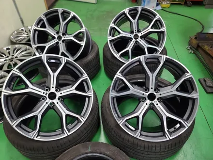 대구휠도색-[신형 BMW X6 순정휠 다이아몬드컷팅 휠수리]휠복원/대구 자동차 휠 / 대구 동구 동호동