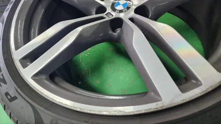 대구 휠복원-[BMW 6GT 순정 다이아몬드 컷팅 투톤휠 휠수리]휠도색/대구 자동차 휠 / 대구 동구 동호동
