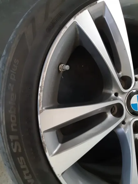 대구휠도색[BMW420D 그란쿠페 18인치 순정휠 블랙유광 색상 휠복원]휠수리, 대구 자동차 휠 / 대구 동구 동호동