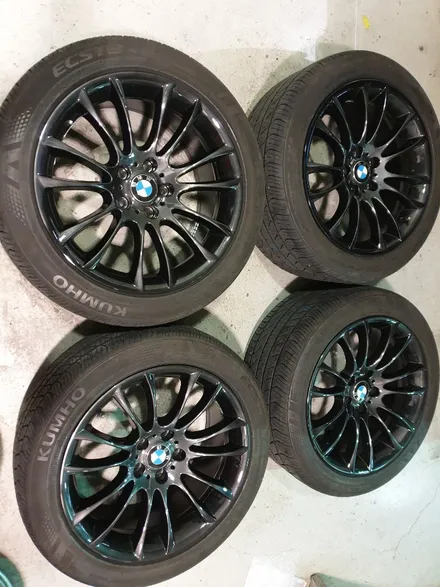 대구 휠수리-[BMW7 순정휠 건메탈 색상 휠복원]휠도색, 대구 자동차 휠 / 대구 동구 동호동