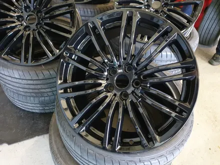 대구휠도색-[BMW530i 순정휠 블랙유광 색상 휠복원]휠수리/대구 자동차 휠 / 대구 동구 동호동