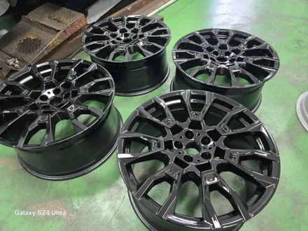 대구 자동차 휠복원 휠도색 휠수리 - [BMW X6 순정 21인치 블랙유 휠복원] 대구 자동차 휠 / 대구 동구 동호동