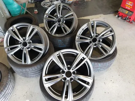 대구자동차휠도색-[BMW 4쿠페 순정휠 고스트크롬 색상 휠복원]휠수리/대구자동차휠 / 대구 동구 동호동