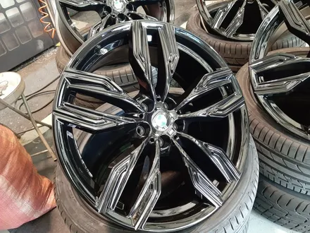 대구 휠수리-[BMW M760Li 순정휠 블랙유광 색상 휠도색]휠복원/대구 자동차 휠 / 대구 동구 동호동