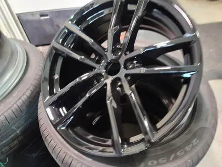 대구휠복원-[BMW X4 순정휠 블랙유광 색상 휠도색]휠수리/대구 자동차 휠 / 대구 동구 동호동