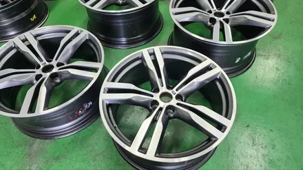 대구 휠복원-[BMW 6GT 순정 다이아몬드 컷팅 투톤휠 휠수리]휠도색/대구 자동차 휠 / 대구 동구 동호동