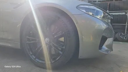대구 자동차 휠복원 휠도색 휠수리 - [BMW M5 순정 20인치 블랙유광 휠복원] 대구 자동차 휠 / 대구 동구 동호동