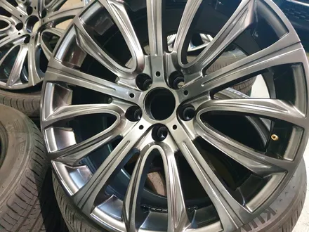 대구 자동차 휠도색-[BMW7 19인치휠 고스트크롬 색상 휠복원]휠수리, 대구 자동차 휠 / 대구 동구 동호동