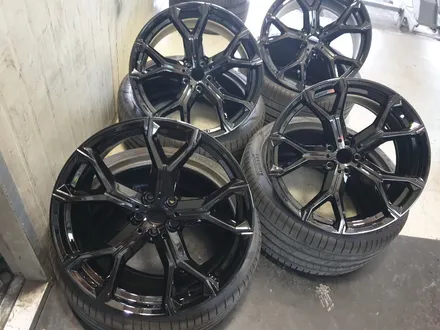대구 휠복원-[BMW X5 순정휠 블랙유광 색상 휠복원] 휠도색, 휠수리, 대구 자동차 휠 / 대구 동구 동호동